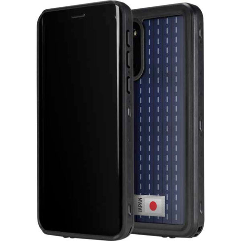 Japan Soccer Flag Galaxy S20 Plus Waterproof Case